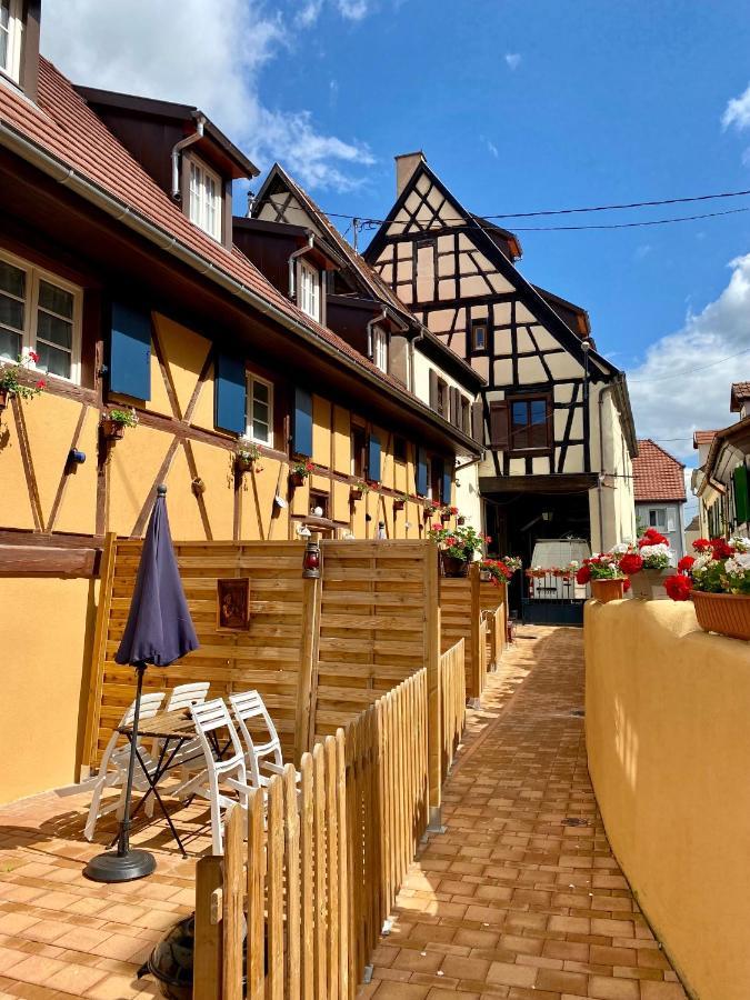 הוילה וינצנהיים Coeur D'Alsace Colmar Vignobles Ouest Avec Terrasses מראה חיצוני תמונה